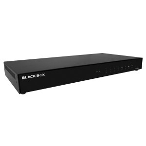 Black Box KVS4-8004VPX 4-Port KVM Multi-Viewer, Single Monitor, DisplayPort, CAC